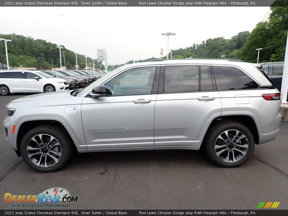 Silver Zynith 2023 Jeep Grand Cherokee Overland 4XE Photo #2