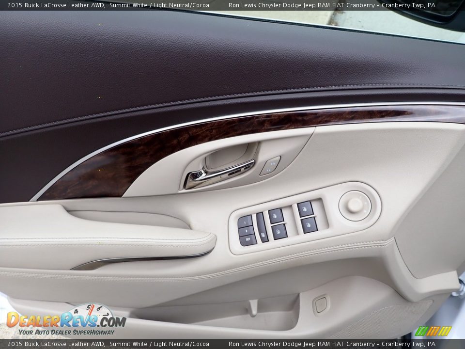 Door Panel of 2015 Buick LaCrosse Leather AWD Photo #15