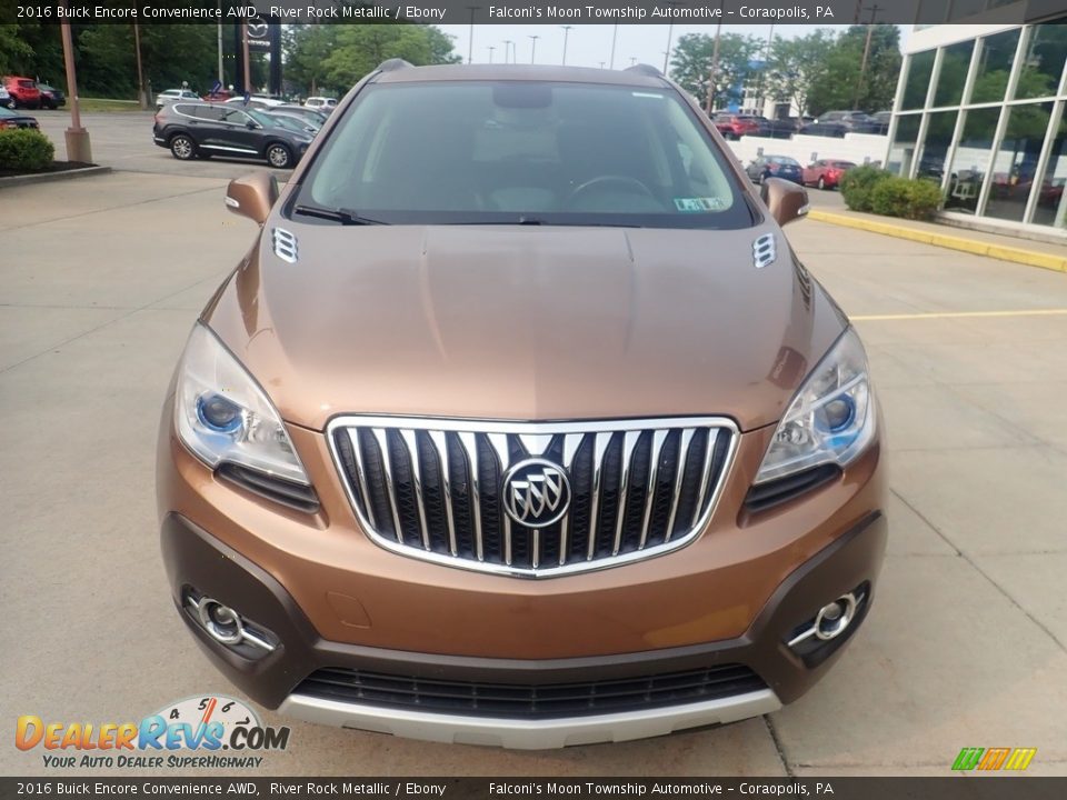 River Rock Metallic 2016 Buick Encore Convenience AWD Photo #8