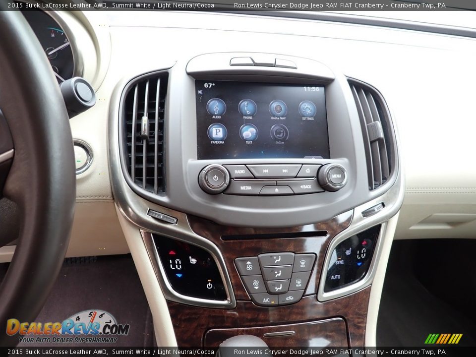 Controls of 2015 Buick LaCrosse Leather AWD Photo #17