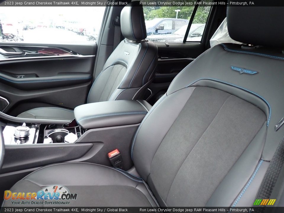 Front Seat of 2023 Jeep Grand Cherokee Trailhawk 4XE Photo #11