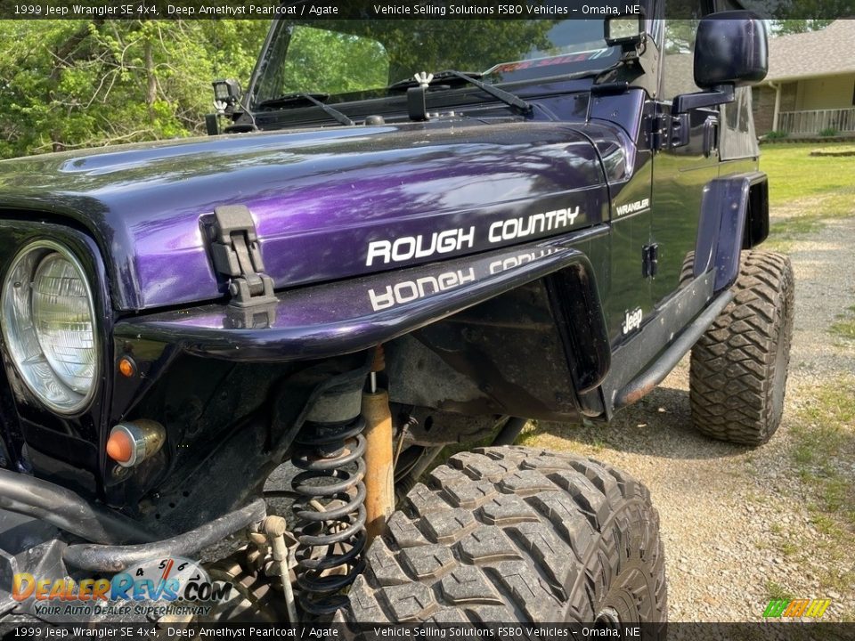 Deep Amethyst Pearlcoat 1999 Jeep Wrangler SE 4x4 Photo #8