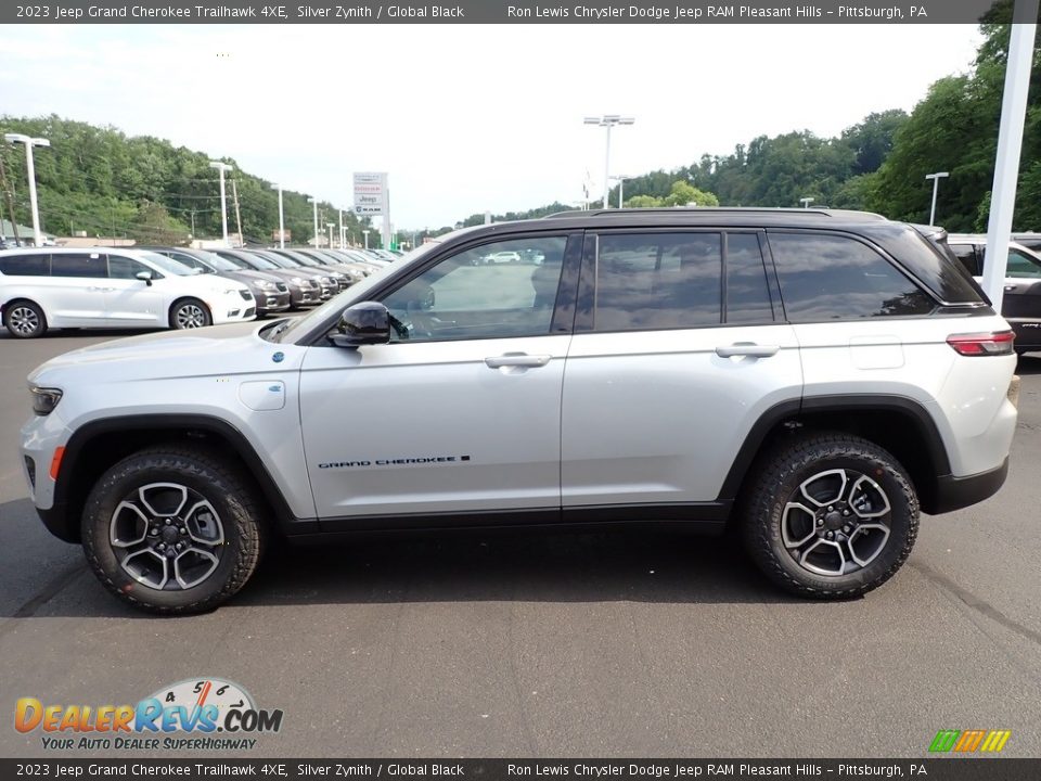 Silver Zynith 2023 Jeep Grand Cherokee Trailhawk 4XE Photo #2