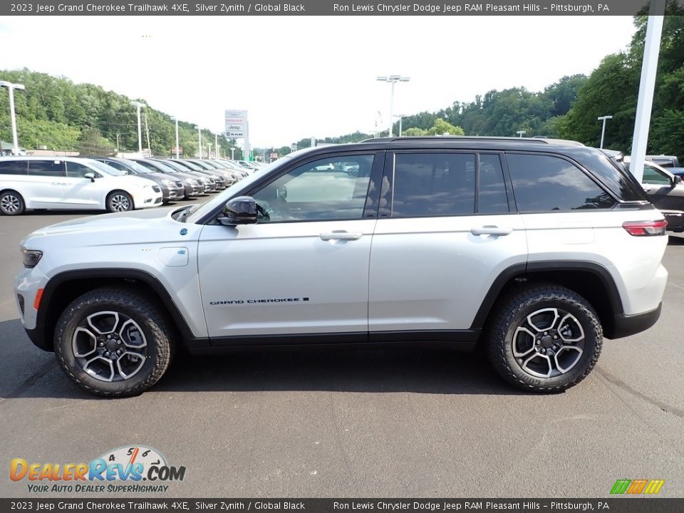 2023 Jeep Grand Cherokee Trailhawk 4XE Silver Zynith / Global Black Photo #2