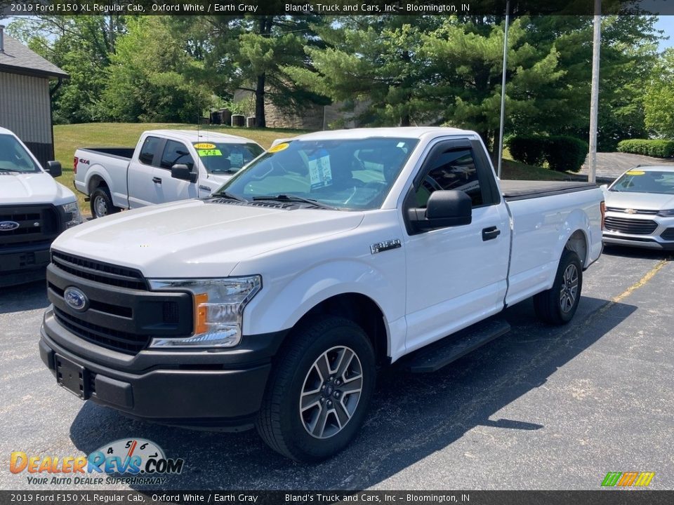 2019 Ford F150 XL Regular Cab Oxford White / Earth Gray Photo #2