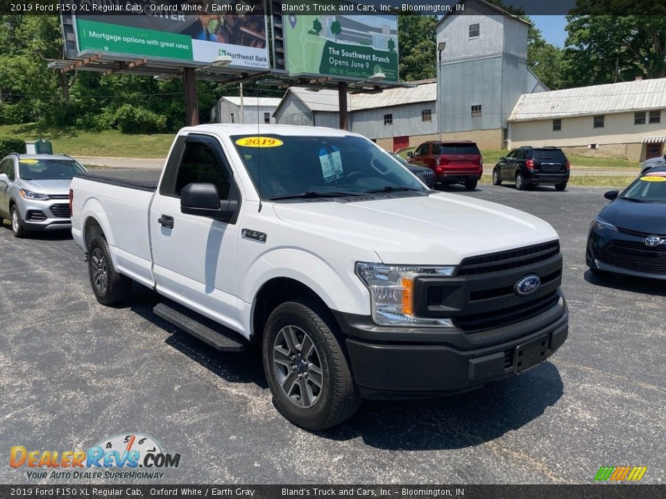 2019 Ford F150 XL Regular Cab Oxford White / Earth Gray Photo #6