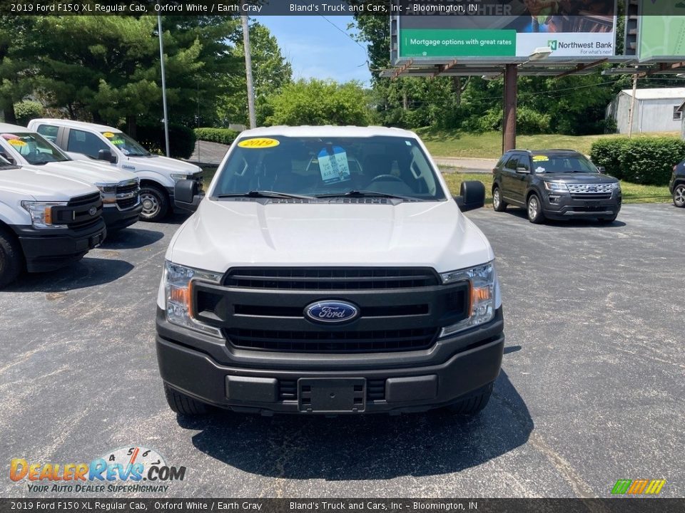 2019 Ford F150 XL Regular Cab Oxford White / Earth Gray Photo #7