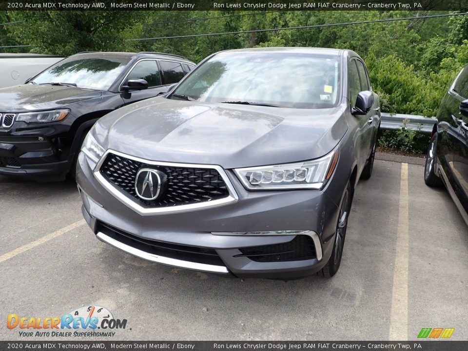 2020 Acura MDX Technology AWD Modern Steel Metallic / Ebony Photo #2