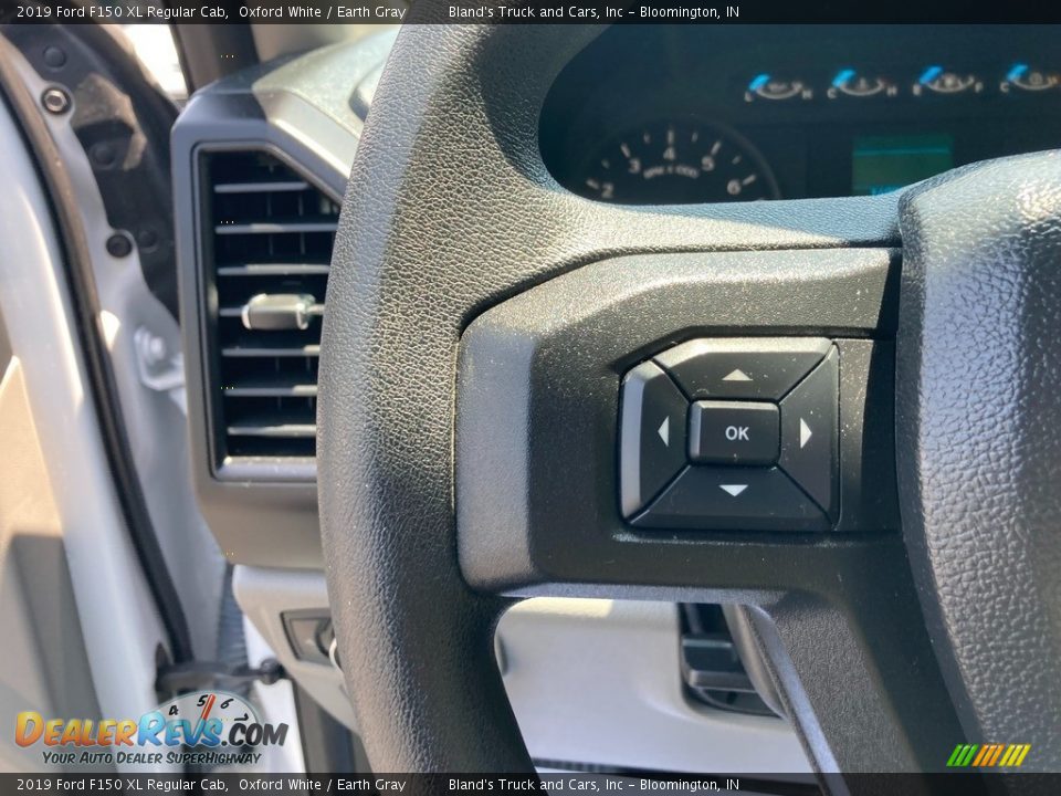 2019 Ford F150 XL Regular Cab Oxford White / Earth Gray Photo #16