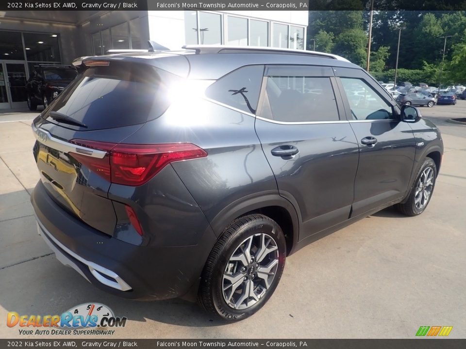 2022 Kia Seltos EX AWD Gravity Gray / Black Photo #2