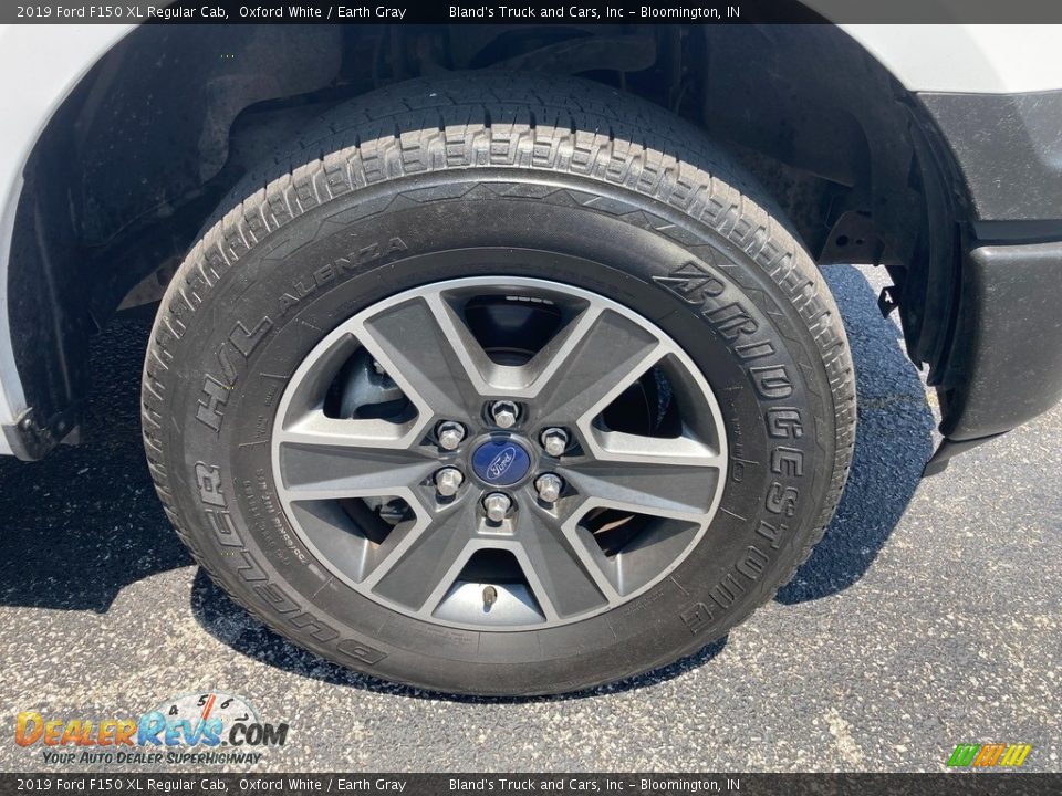 2019 Ford F150 XL Regular Cab Oxford White / Earth Gray Photo #27