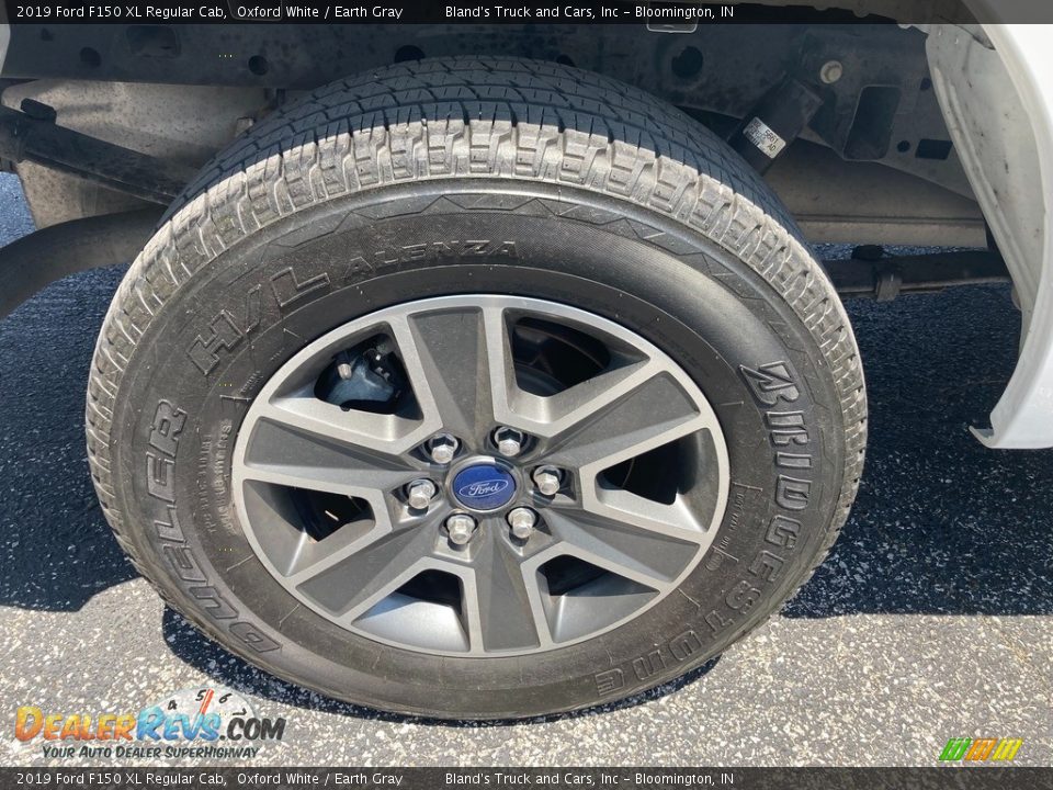 2019 Ford F150 XL Regular Cab Oxford White / Earth Gray Photo #28