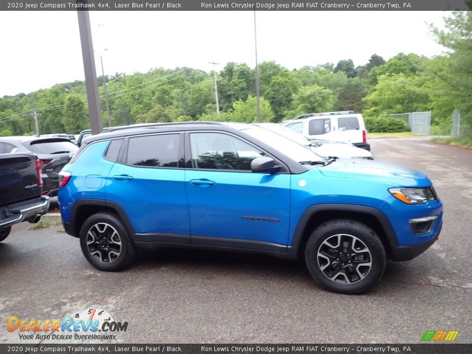 Laser Blue Pearl 2020 Jeep Compass Trailhawk 4x4 Photo #4