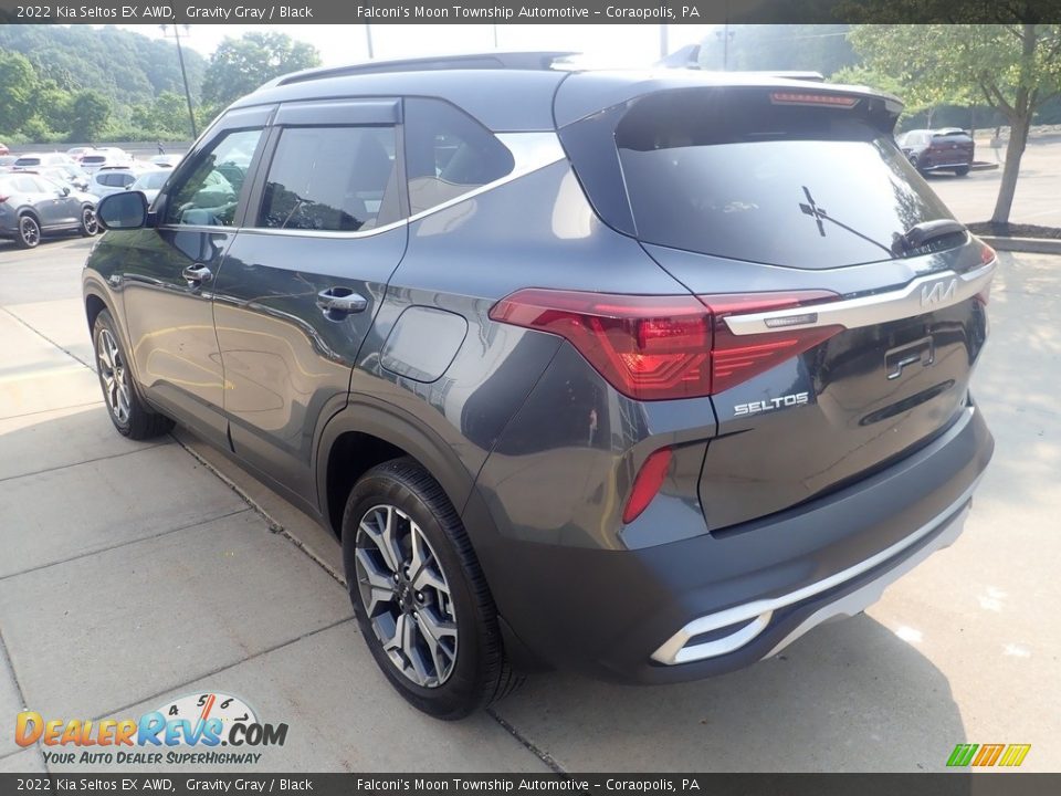 2022 Kia Seltos EX AWD Gravity Gray / Black Photo #5