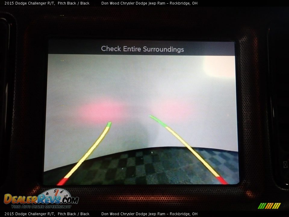 2015 Dodge Challenger R/T Pitch Black / Black Photo #4