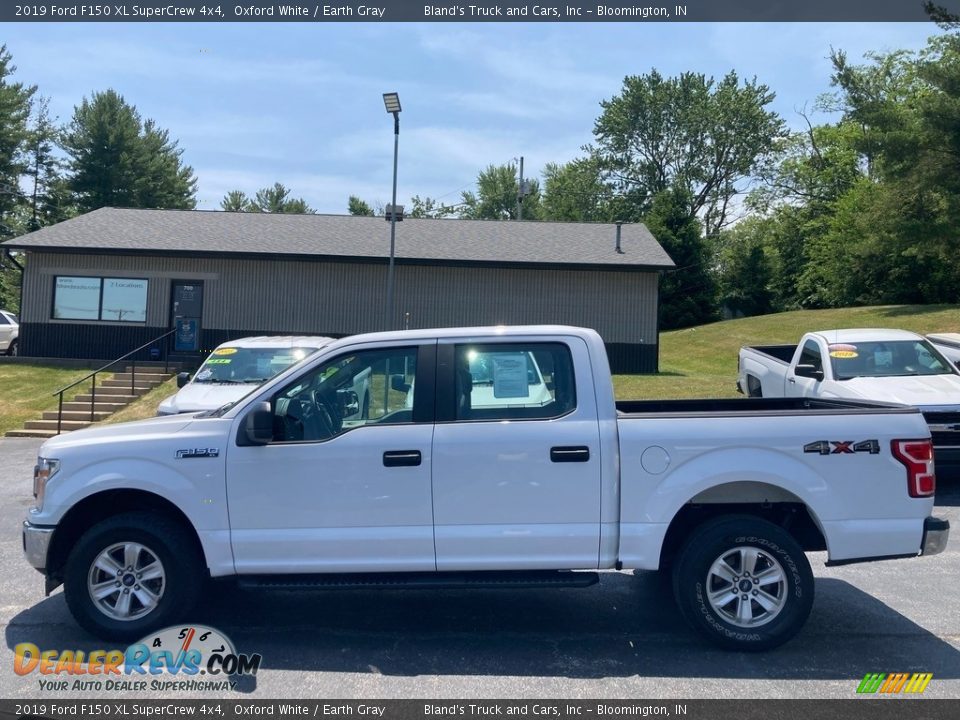 2019 Ford F150 XL SuperCrew 4x4 Oxford White / Earth Gray Photo #1