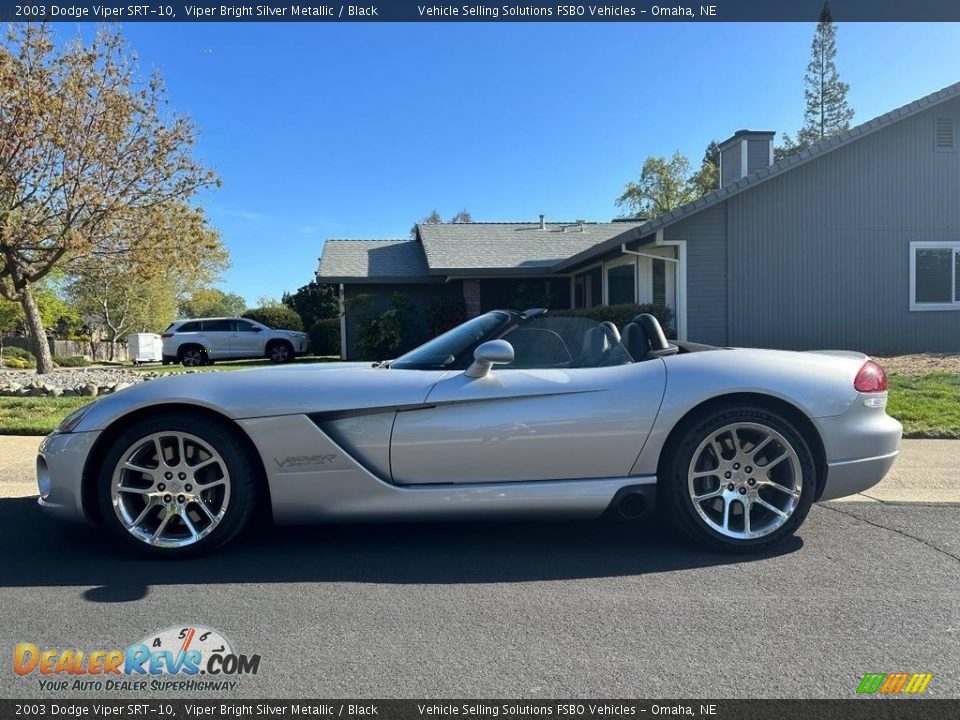 2003 Dodge Viper SRT-10 Viper Bright Silver Metallic / Black Photo #1