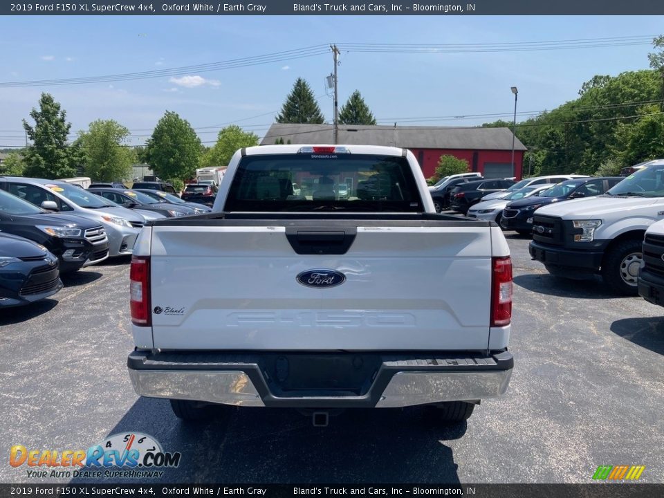 2019 Ford F150 XL SuperCrew 4x4 Oxford White / Earth Gray Photo #4