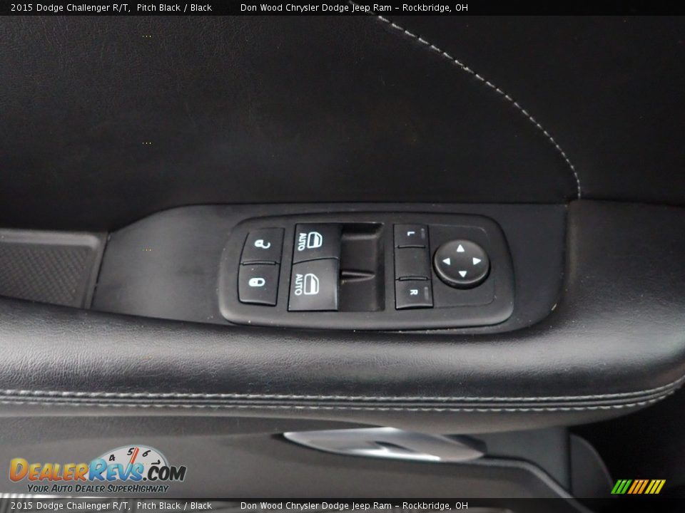 2015 Dodge Challenger R/T Pitch Black / Black Photo #13