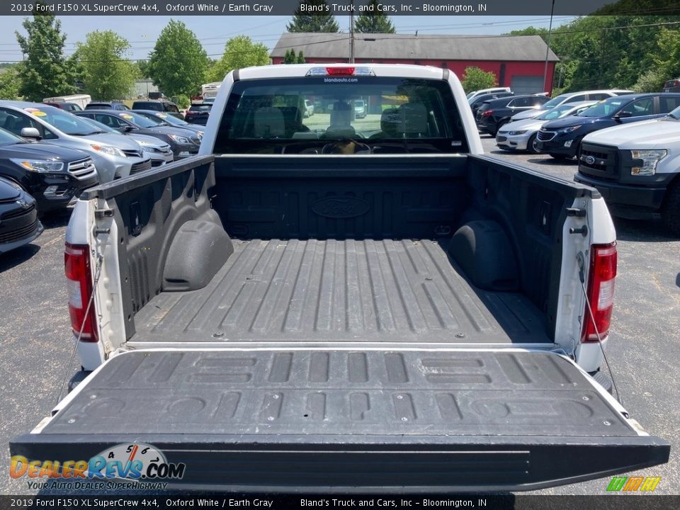 2019 Ford F150 XL SuperCrew 4x4 Oxford White / Earth Gray Photo #9