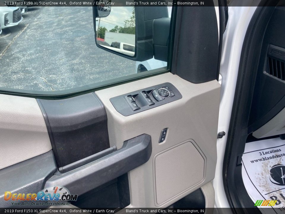 2019 Ford F150 XL SuperCrew 4x4 Oxford White / Earth Gray Photo #11