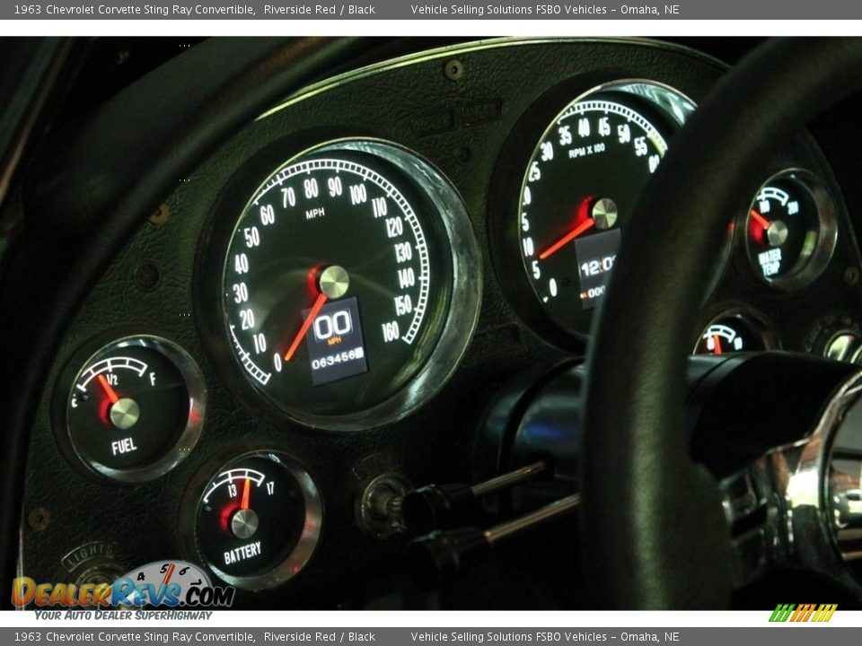 1963 Chevrolet Corvette Sting Ray Convertible Gauges Photo #4