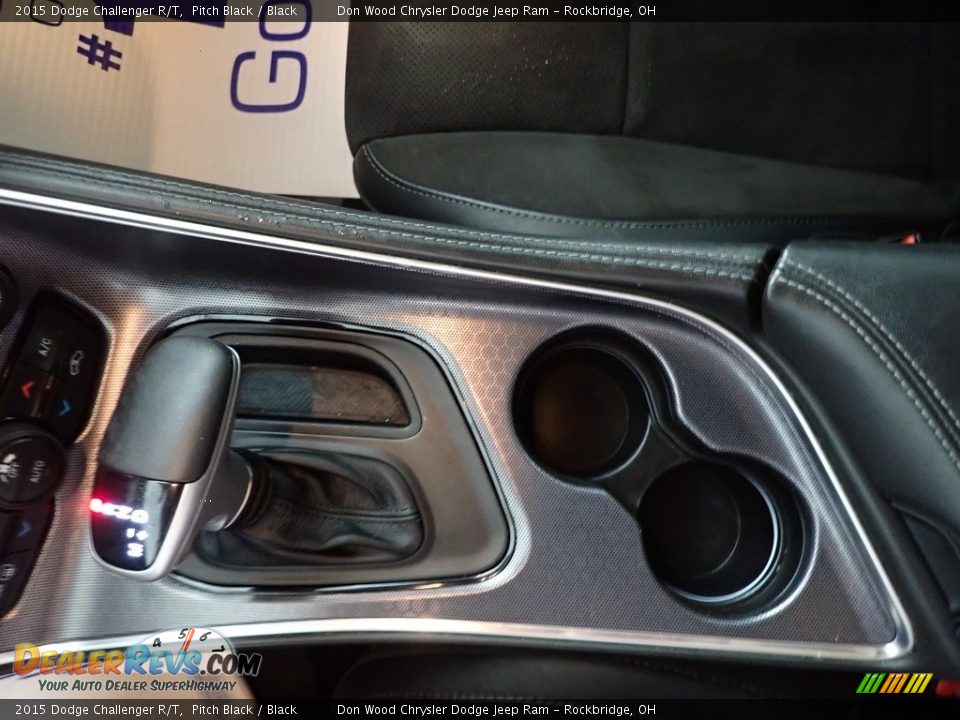 2015 Dodge Challenger R/T Pitch Black / Black Photo #20