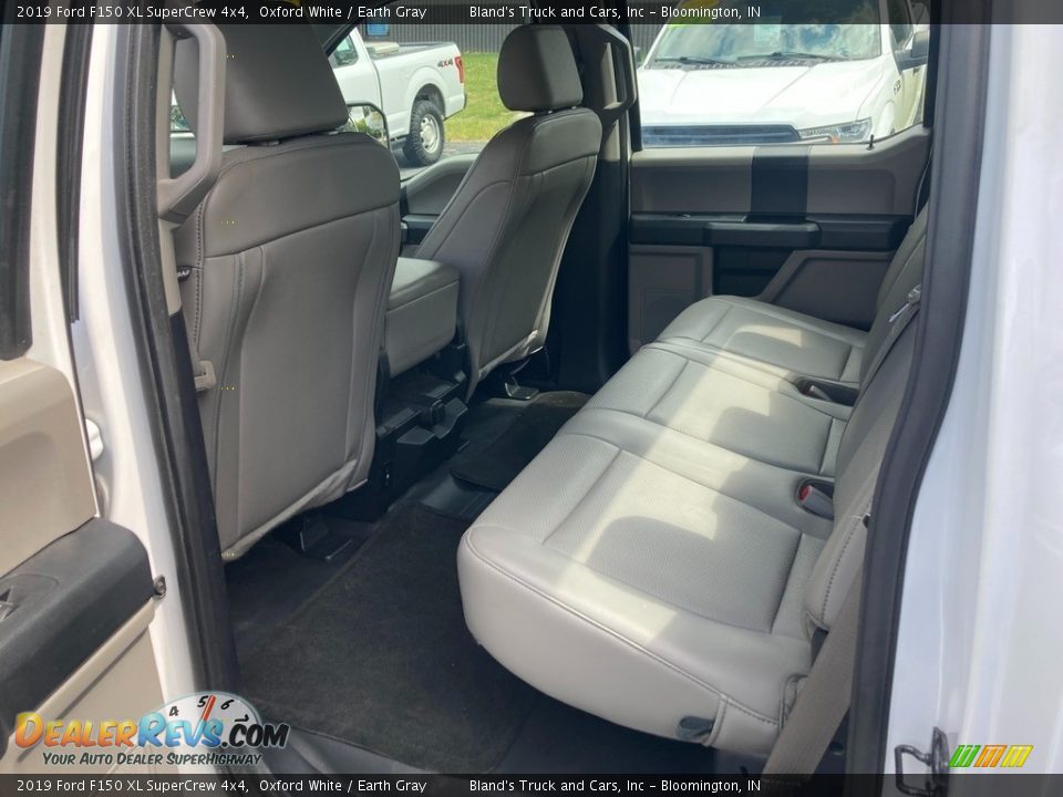 2019 Ford F150 XL SuperCrew 4x4 Oxford White / Earth Gray Photo #17