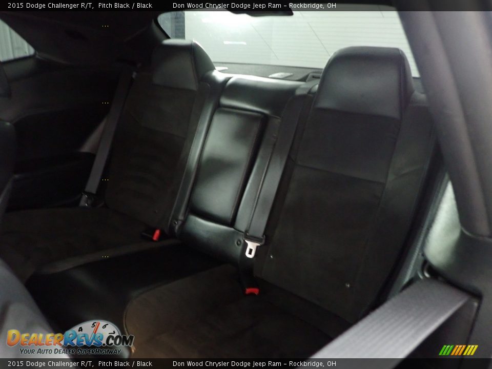2015 Dodge Challenger R/T Pitch Black / Black Photo #22