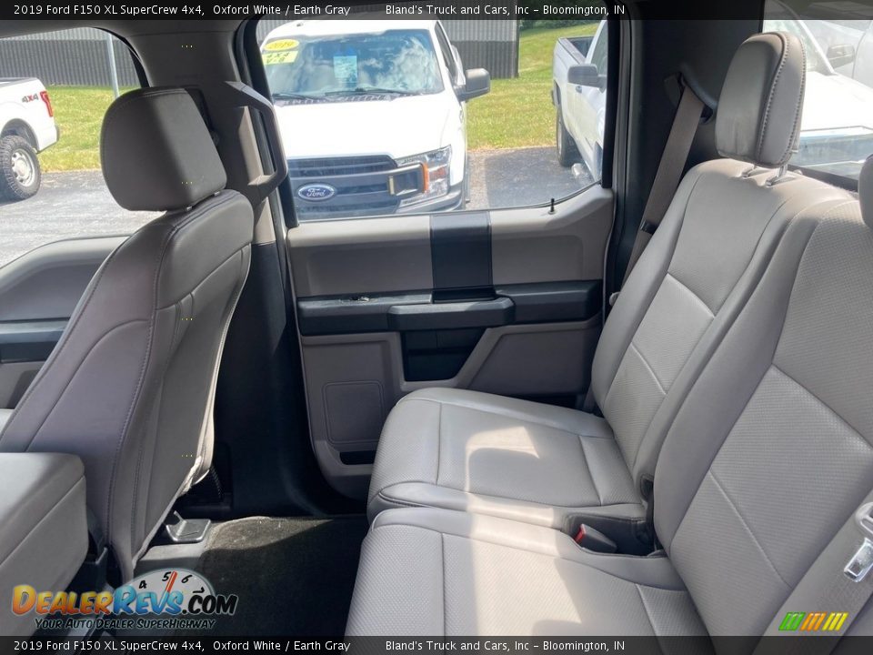 2019 Ford F150 XL SuperCrew 4x4 Oxford White / Earth Gray Photo #18