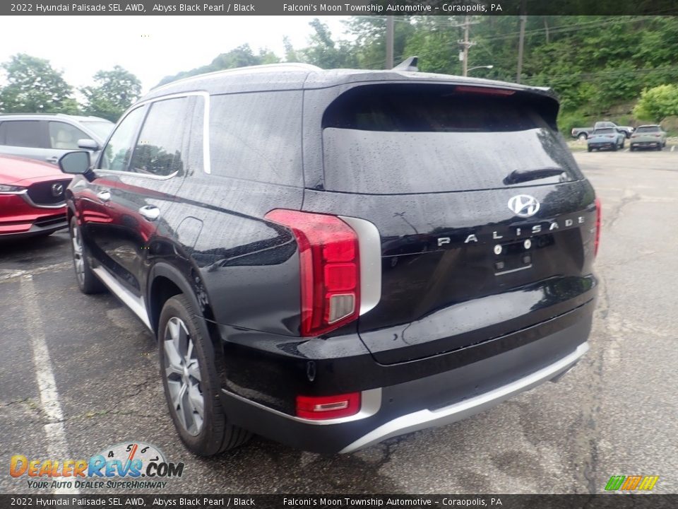 2022 Hyundai Palisade SEL AWD Abyss Black Pearl / Black Photo #2