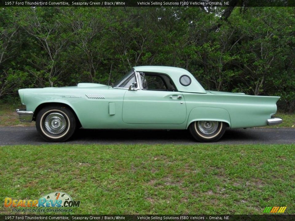 Seaspray Green 1957 Ford Thunderbird Convertible Photo #1