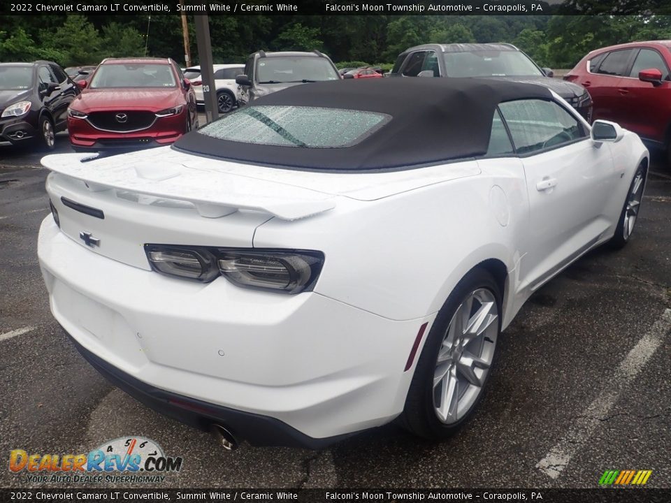 2022 Chevrolet Camaro LT Convertible Summit White / Ceramic White Photo #4