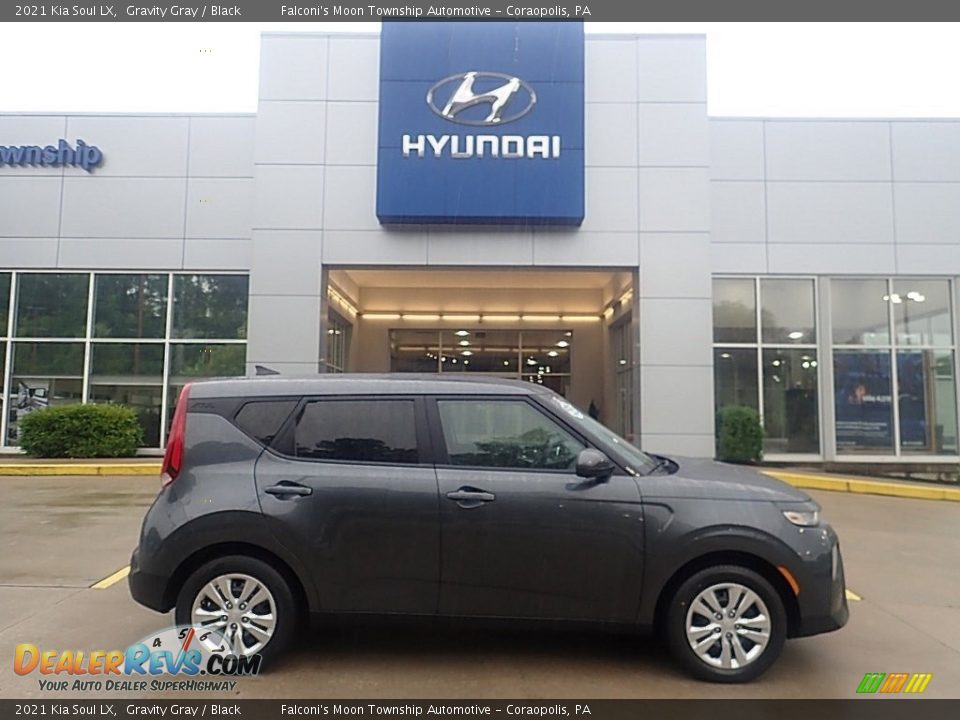 2021 Kia Soul LX Gravity Gray / Black Photo #1