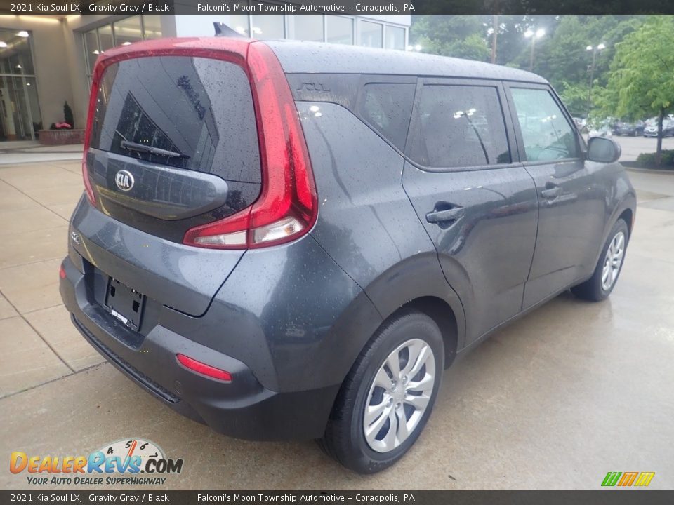 2021 Kia Soul LX Gravity Gray / Black Photo #2