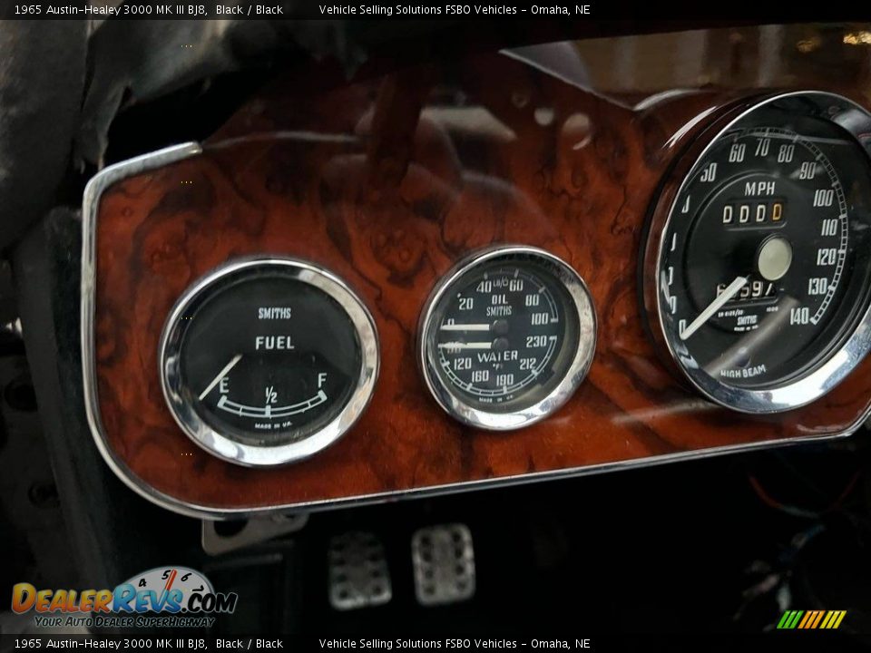 1965 Austin-Healey 3000 MK III BJ8 Gauges Photo #12