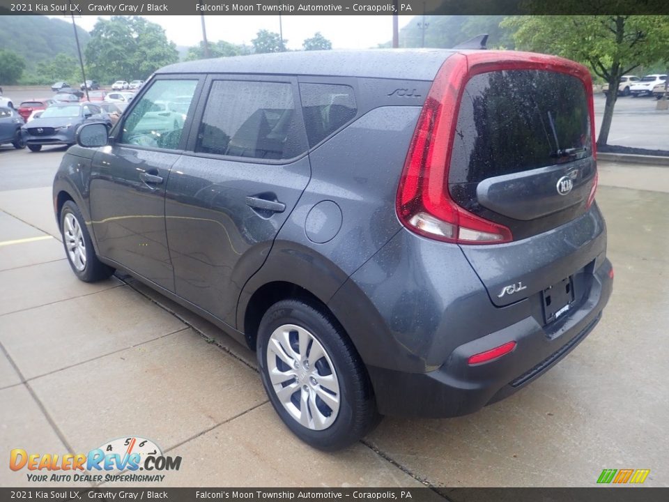 2021 Kia Soul LX Gravity Gray / Black Photo #5