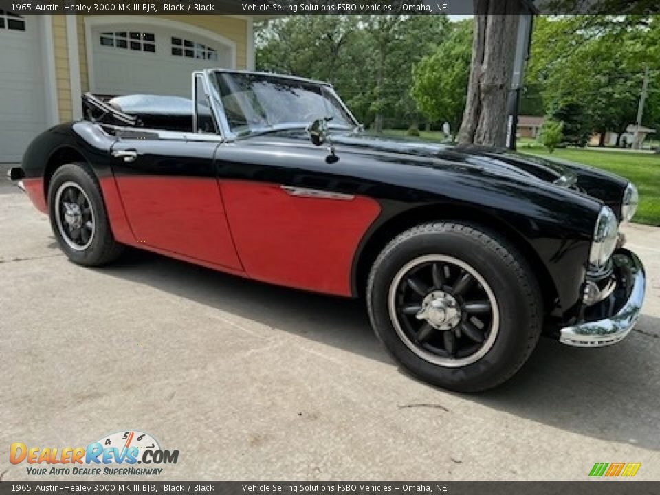 Black 1965 Austin-Healey 3000 MK III BJ8 Photo #16