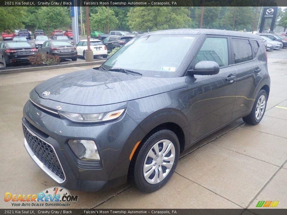 2021 Kia Soul LX Gravity Gray / Black Photo #7