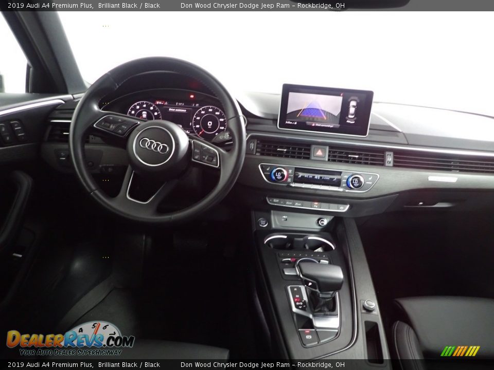2019 Audi A4 Premium Plus Brilliant Black / Black Photo #30