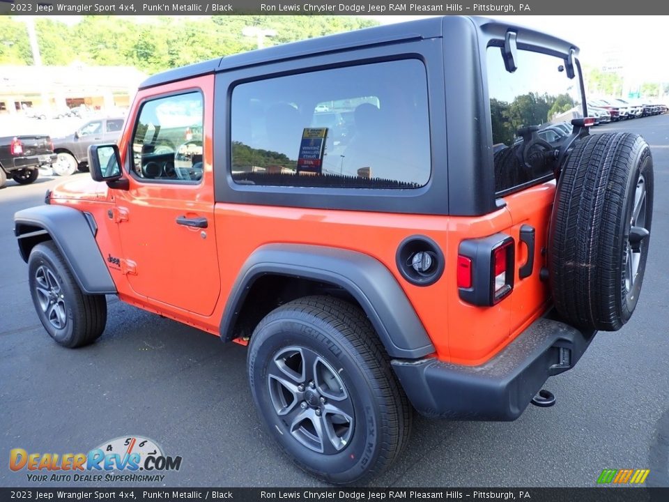 2023 Jeep Wrangler Sport 4x4 Punk'n Metallic / Black Photo #3