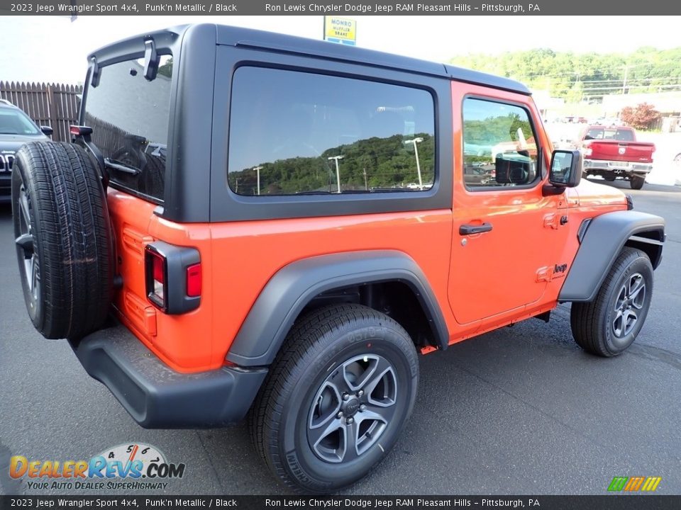 2023 Jeep Wrangler Sport 4x4 Punk'n Metallic / Black Photo #6