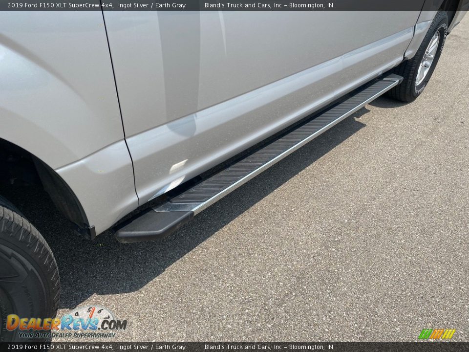 2019 Ford F150 XLT SuperCrew 4x4 Ingot Silver / Earth Gray Photo #8