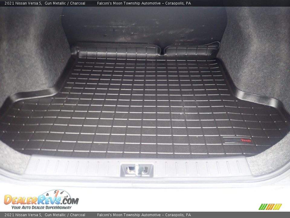 2021 Nissan Versa S Gun Metallic / Charcoal Photo #20