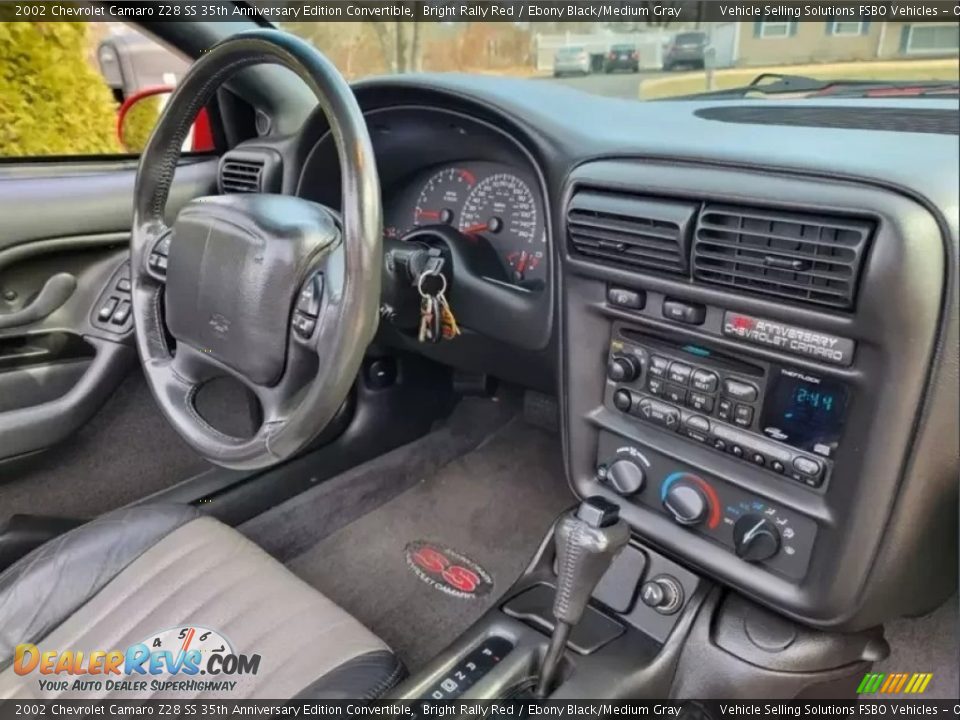 Controls of 2002 Chevrolet Camaro Z28 SS 35th Anniversary Edition Convertible Photo #3