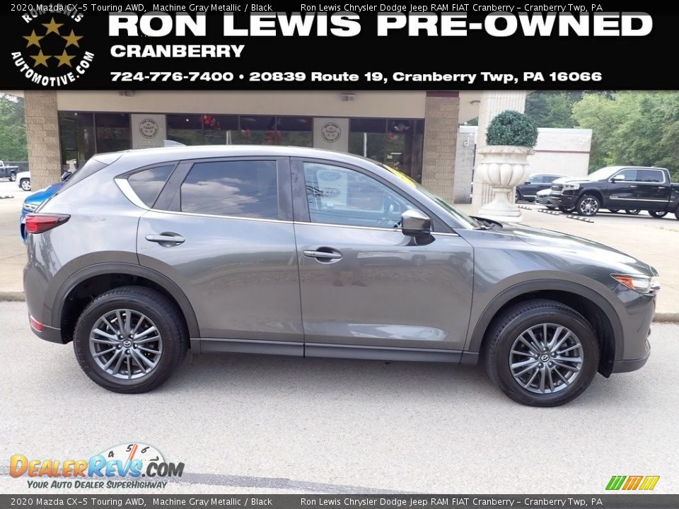 2020 Mazda CX-5 Touring AWD Machine Gray Metallic / Black Photo #1