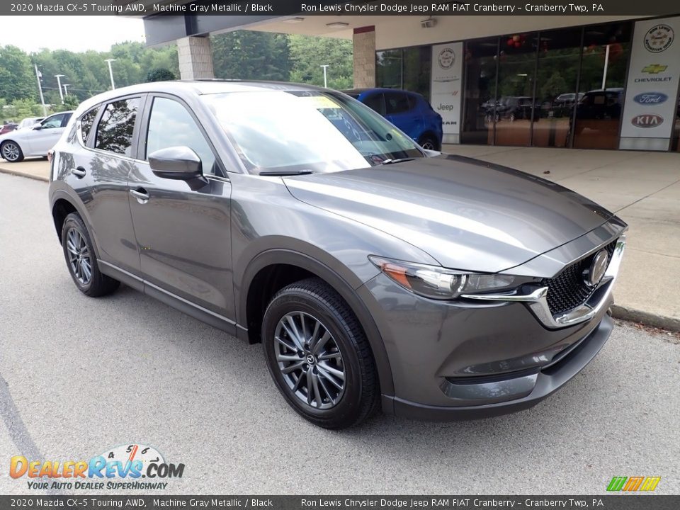 2020 Mazda CX-5 Touring AWD Machine Gray Metallic / Black Photo #2