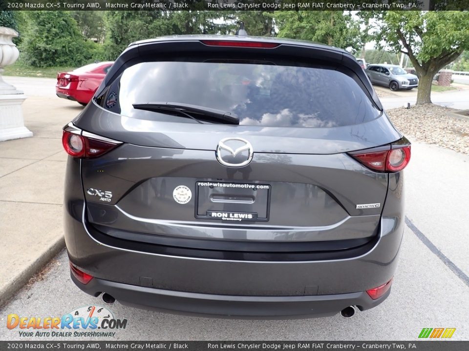 2020 Mazda CX-5 Touring AWD Machine Gray Metallic / Black Photo #7