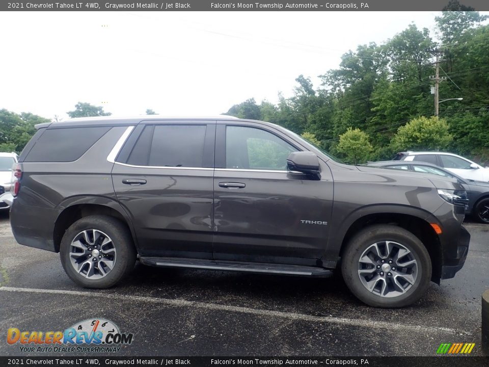 2021 Chevrolet Tahoe LT 4WD Graywood Metallic / Jet Black Photo #4