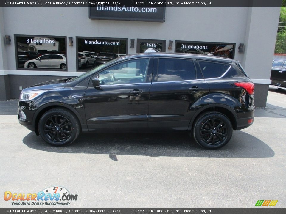 2019 Ford Escape SE Agate Black / Chromite Gray/Charcoal Black Photo #1